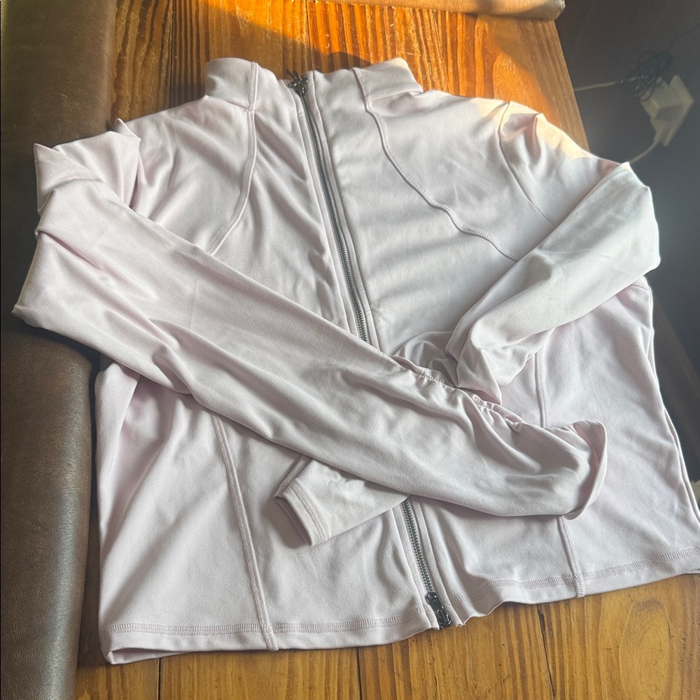 Gilly Hicks Soft Pink Utility Jacket